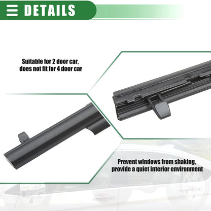 Rear Right Door Window Belt Weatherstrip for Toyota 4Runner (2010-2023)