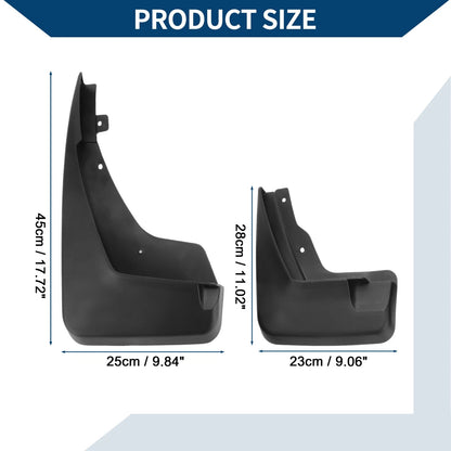 Mud Flaps Splash Guards 1 Set for Land Rover Freelander 2 (2012-2016)