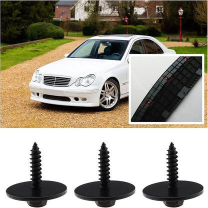 10 x Car Body Fender Metal Screws for Mercedes Benz W203 W204 (2000-2015)
