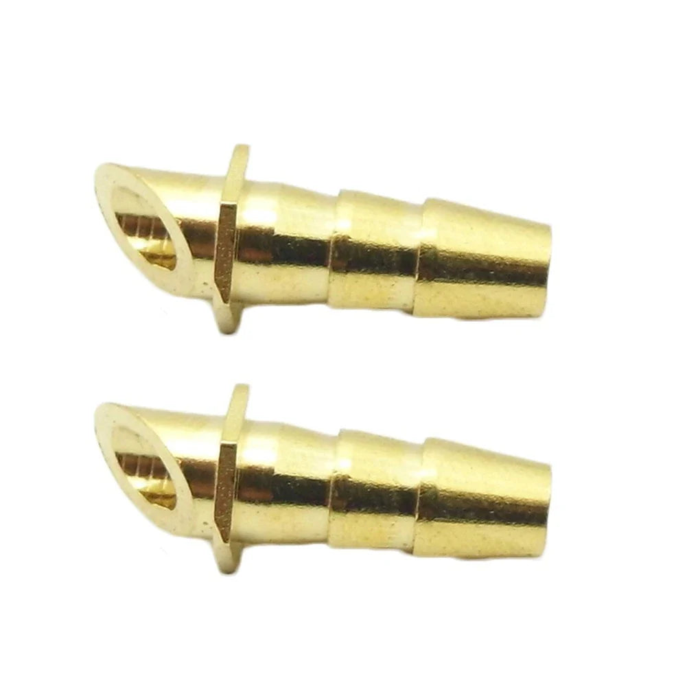 Copper Water Cooling Nipple 2pcs for RC Boat, Inlet Nozzles