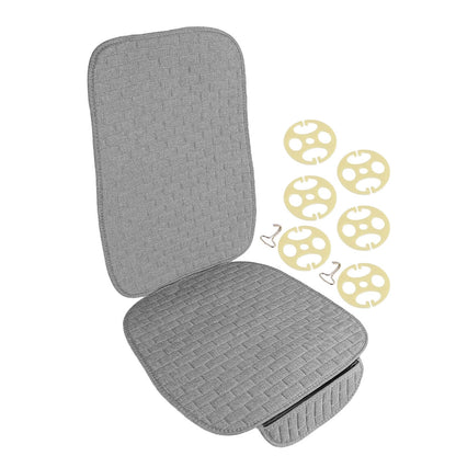 Universal Front Seat Backrest Cover Pad Protector for Car - Soft Cushion