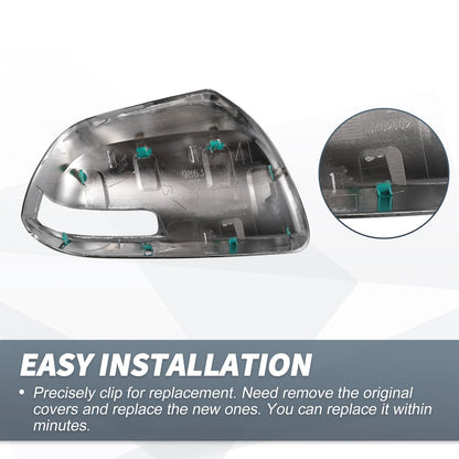 Rearview Mirror Cover Cap Chrome Plated for Toyota Hilux Vigo (2012-2014)