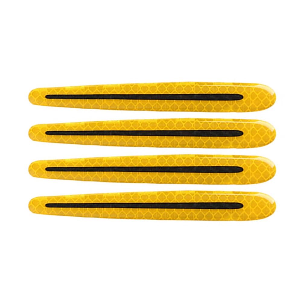 Carbon Fiber Door Handle Reflective Stickers for Universal Cars