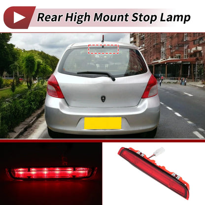 Red LED Third Brake Light for Toyota Yaris Mk3 Hatchback (2012-2020)