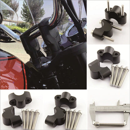 Fat Bar Risers Mount Clamp for Kawasaki Z900RS Z900 (2018)