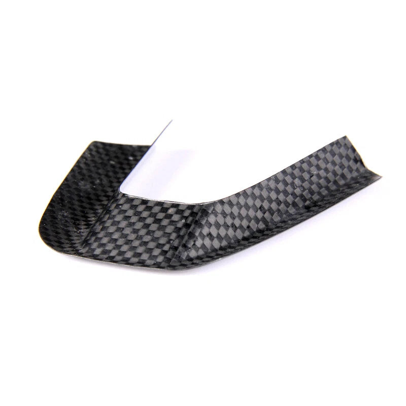 Carbon Fiber Steering Wheel Lower Cover Trim Fit For Mazda CX-5 2014-2021
