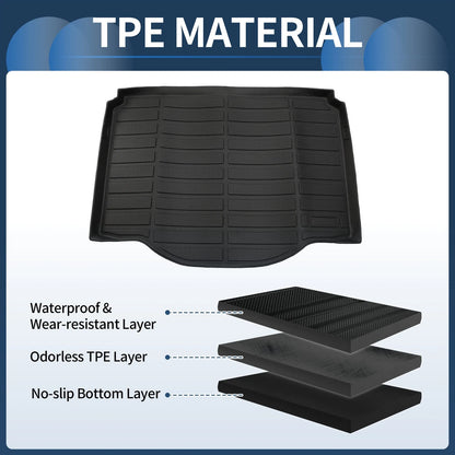 Trunk Mat for Chevrolet Trax (2014 - 2023) Cargo Liner for Buick Encore (2013 - 2023)
