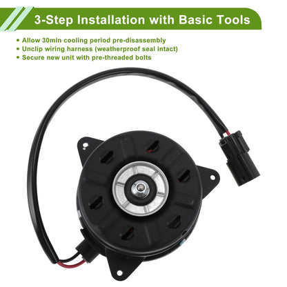 Radiator Fan Motor for Honda CR-V (2010-2014)