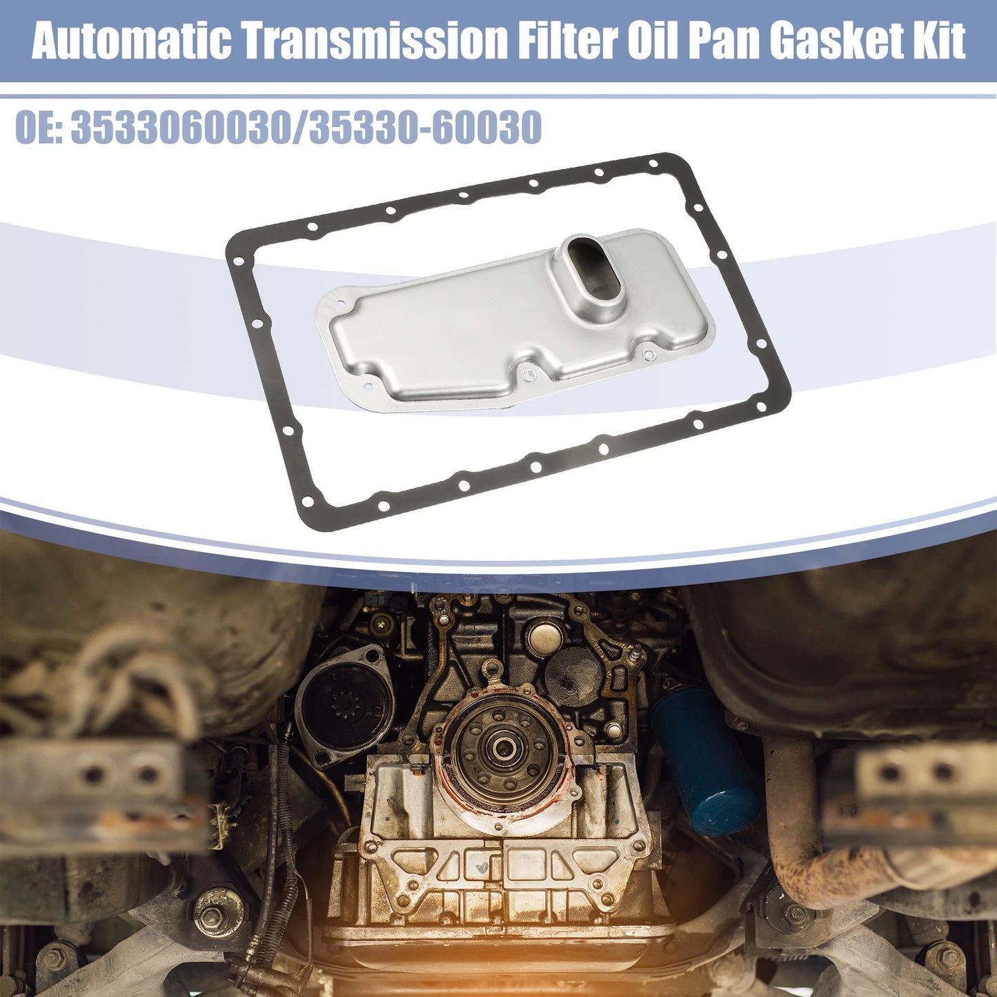 Transmission Filter Oil Pan Gasket Kit for Toyota Land Cruiser (2008-2021)
