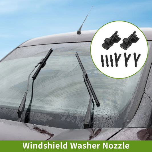 Windshield Washer Nozzle w/ Hose Connector for Scion xD