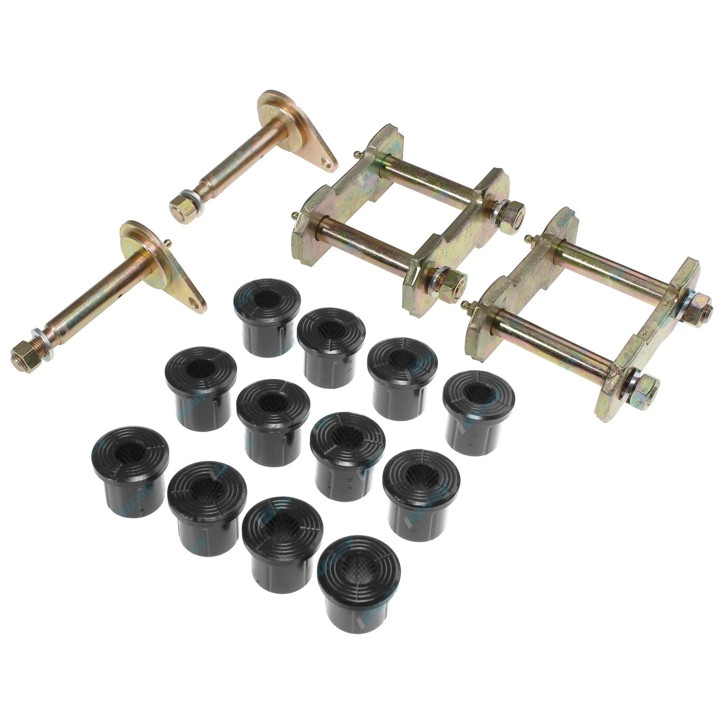 Rear Shackle Kit for Toyota Landcruiser 40 60 Series 7/80-90 4x4 with Greasable Pins