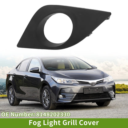 1 Pc Front Left Fog Light Grill for Toyota Corolla (2014-2016)