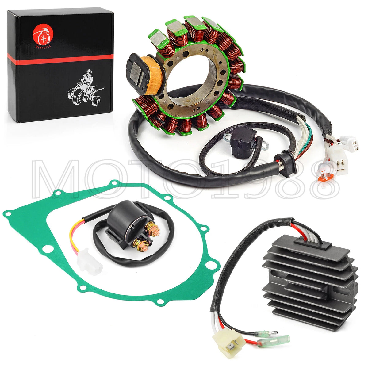 Stator Regulator Gasket Kit 348cc for Yamaha Warrior 350 YFM350X (1996–2001)