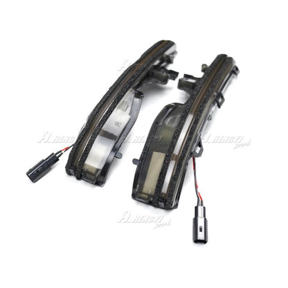 2x Smoked Sequential Side Mirror Signal Light for Lexus IS (2021–2025)