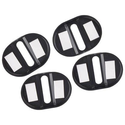 Carbon Fiber Style Universal Car Exterior Door Lock Keyhole Cover Trim