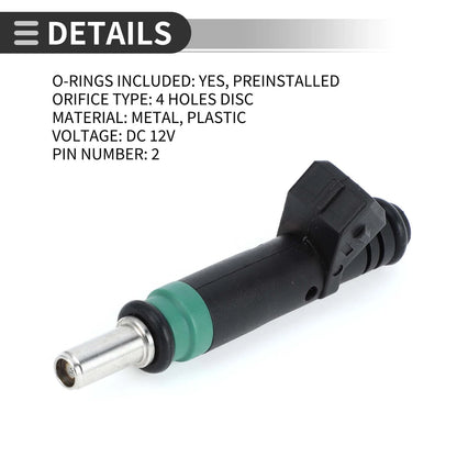 Fuel Injector for BMW X5 E53 4.4i 2003-2006, 4.8is 2004-2006 (1 Pc)