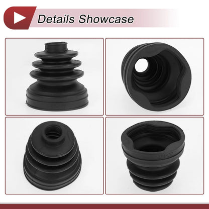 Inner CV Joint Boot Kit with Clamps for Mini Cooper (2002-2008)