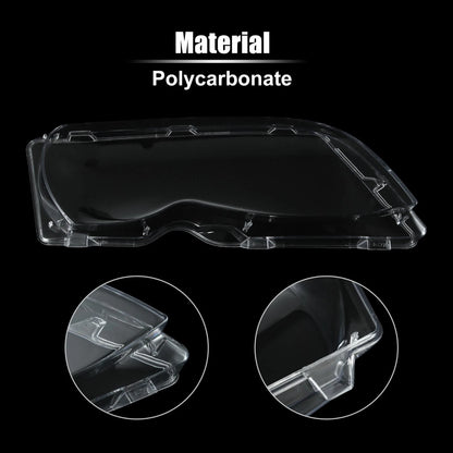 Right Car Front Headlight Lens Cover for BMW E46 2002-2005 (2002-2005)