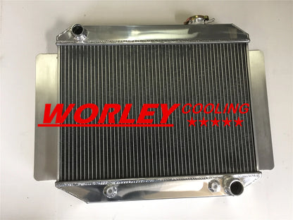 Aluminium Radiator + 10" Fan for Holden Kingwood HG-HJ (1968-1980)