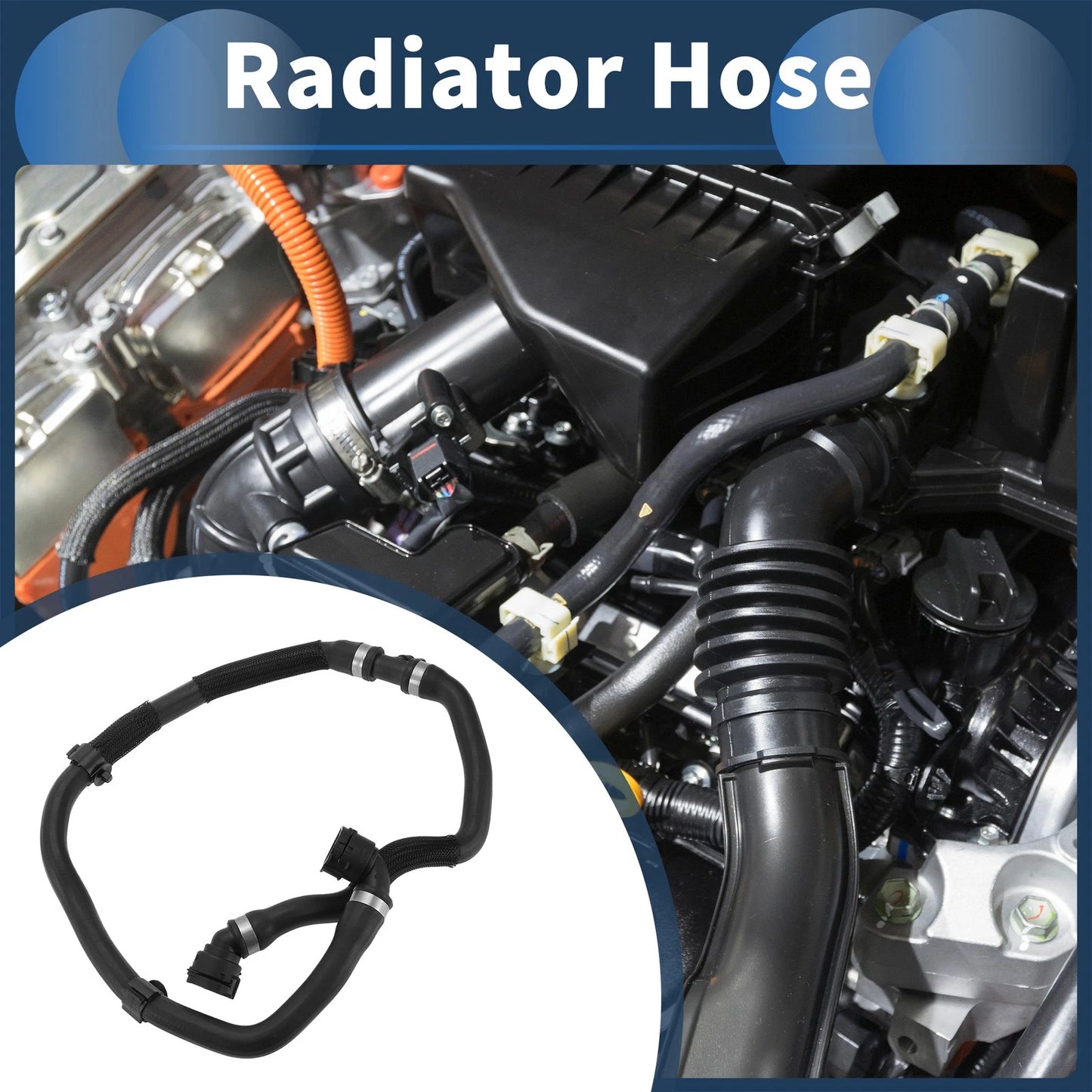 Radiator Hose 2.0L L4 for BMW X3, X4 (2018-2019)