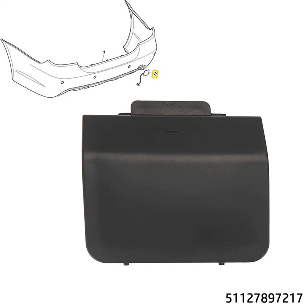 Rear Bumper Tow Hook Cover for BMW E60 5 Series M Sport (2003-2010)