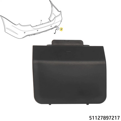 Rear Bumper Tow Hook Cover for BMW E60 5 Series M Sport (2003-2010)