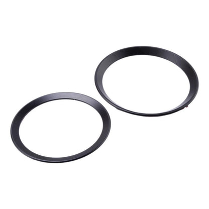 Front Rear Logo Ring Cover Trim 82mm 74mm for BMW 3 Series