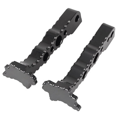 Rear Passenger Foot Pegs for Suzuki Hayabusa GSXR 1300 (2008-2017) Black