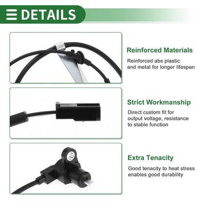 ABS Wheel Speed Sensor for Suzuki Swift (2005-2010) Rear Left