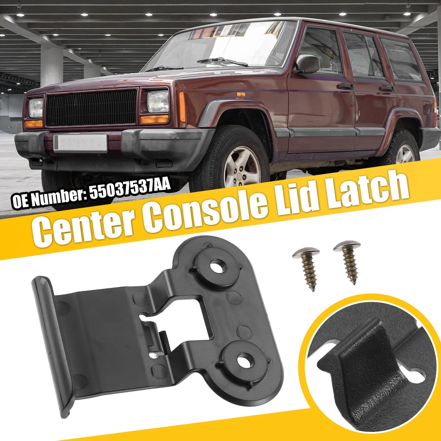 Center Console Armrest Lid Latch for Jeep Cherokee (1997-2001)