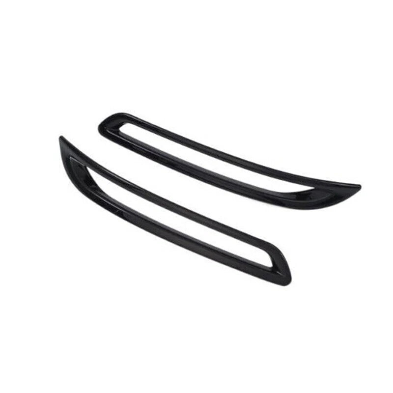 Rear Bumper Fog Light Lamp Cover Trim Gloss Black for Honda Accord (2023)