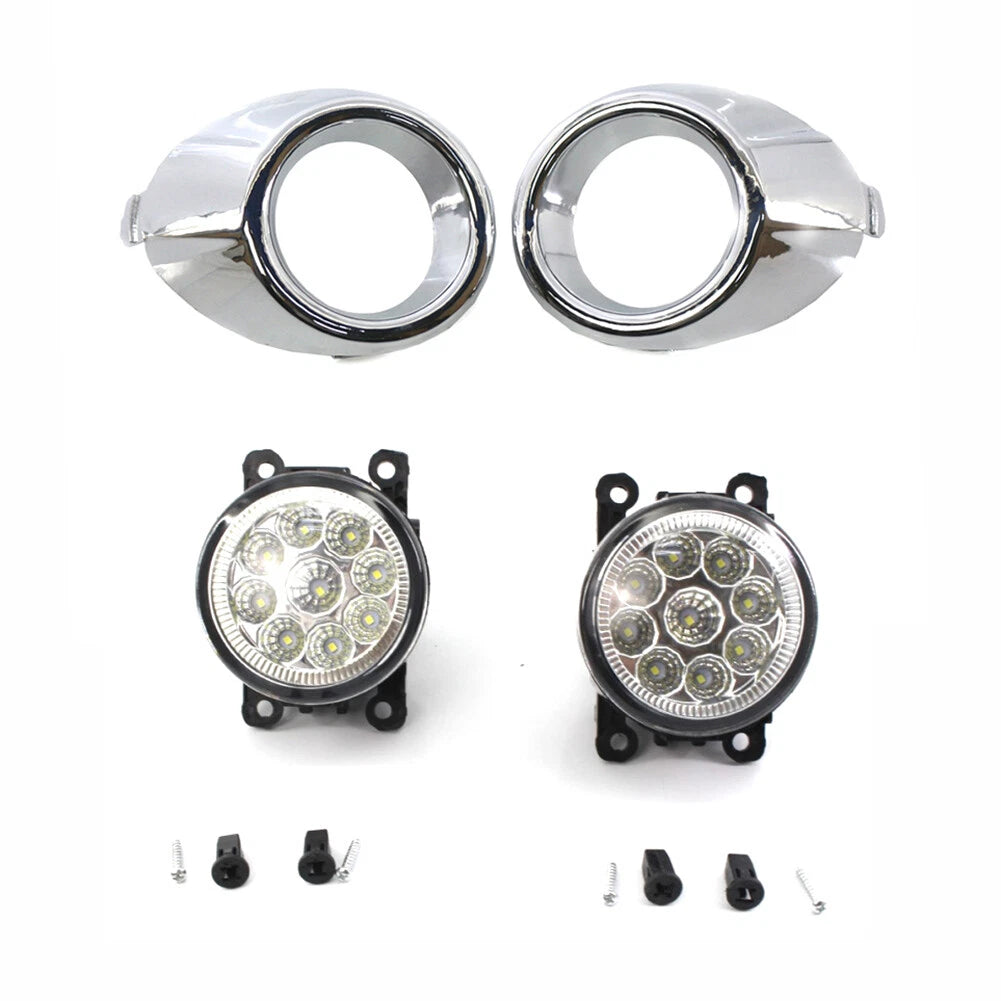 Fog Light Kit & Frame Cover for Ford Fiesta (2008-2012)