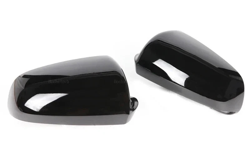 Gloss Black Wing Mirror Caps for Audi A4 B7 (2005–2008)
