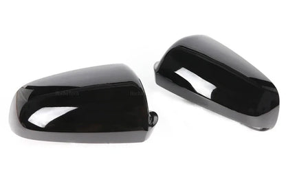 Gloss Black Wing Mirror Caps for Audi A4 B7 (2005–2008)
