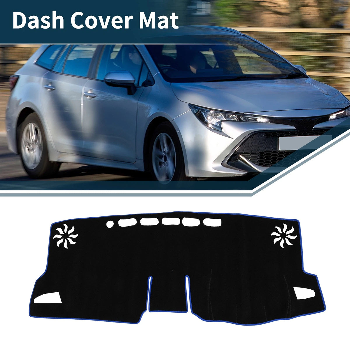 Dashboard Dash Cover Mat for Toyota GR Corolla (2022–2024)