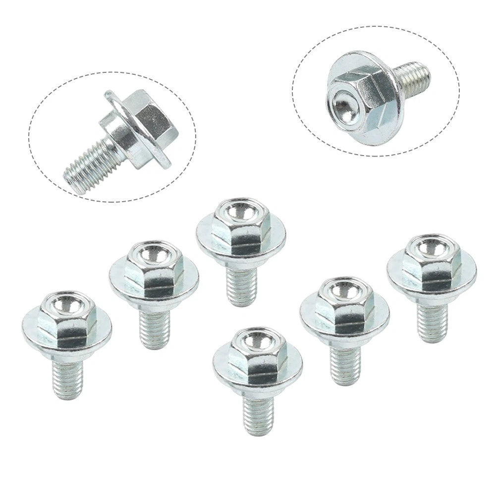 6 Pcs Radiator Shroud Bolts M5x9 for Honda CRF 250R 250X 450R 450X (2004-2023)