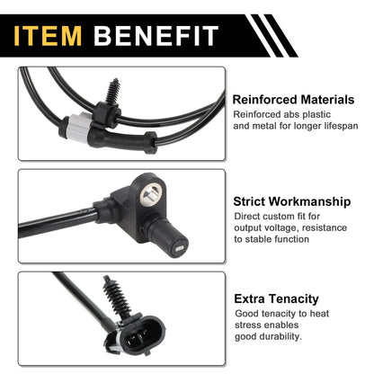 ABS Wheel Speed Sensor for Chevrolet Silverado 2500 (2001-2004)
