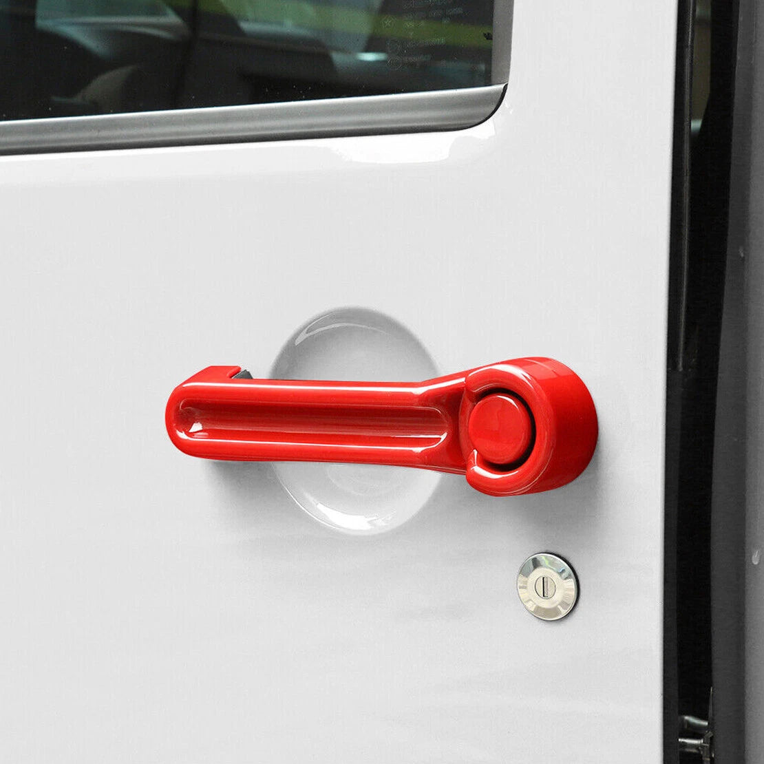 Exterior Door Handle & Tailgate Cover for Jeep Wrangler JK (2007-2018)