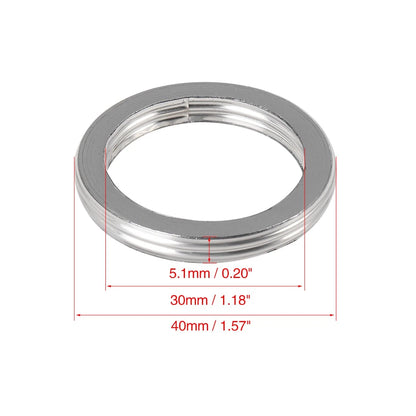 30mm ID 40mm OD Motorcycle Exhaust Muffler Pipe Gaskets for Honda CG125 (2000-2023)