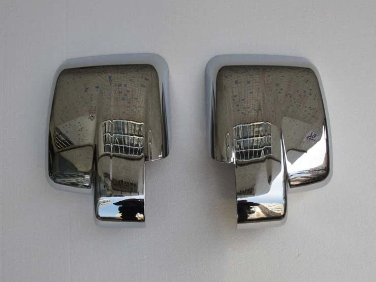 Chrome Rearview Side Mirror Covers for Jeep Patriot (2010-2017)