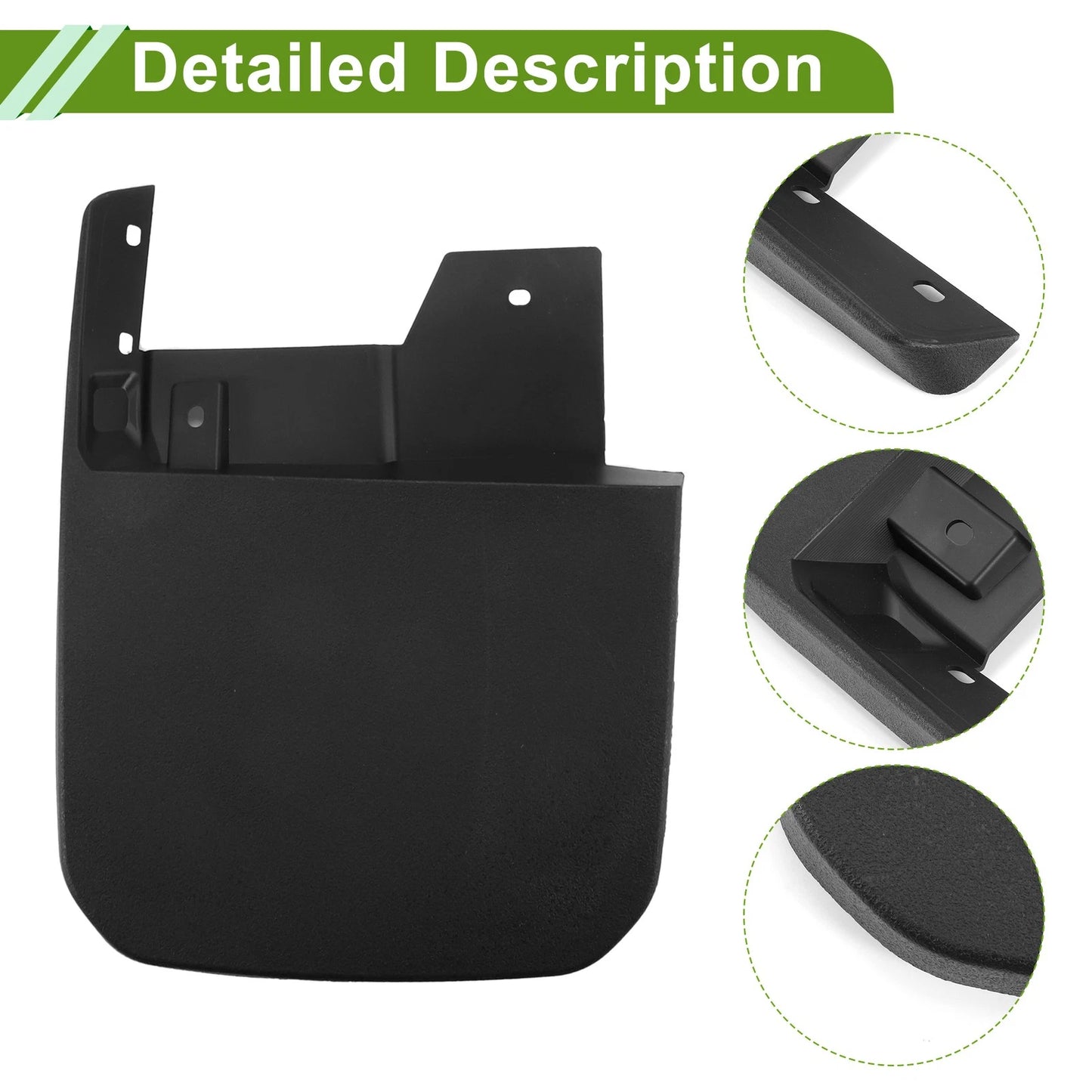 Mud Flaps Splash Guards 1 Set for Jeep Gladiator (2023-2024)