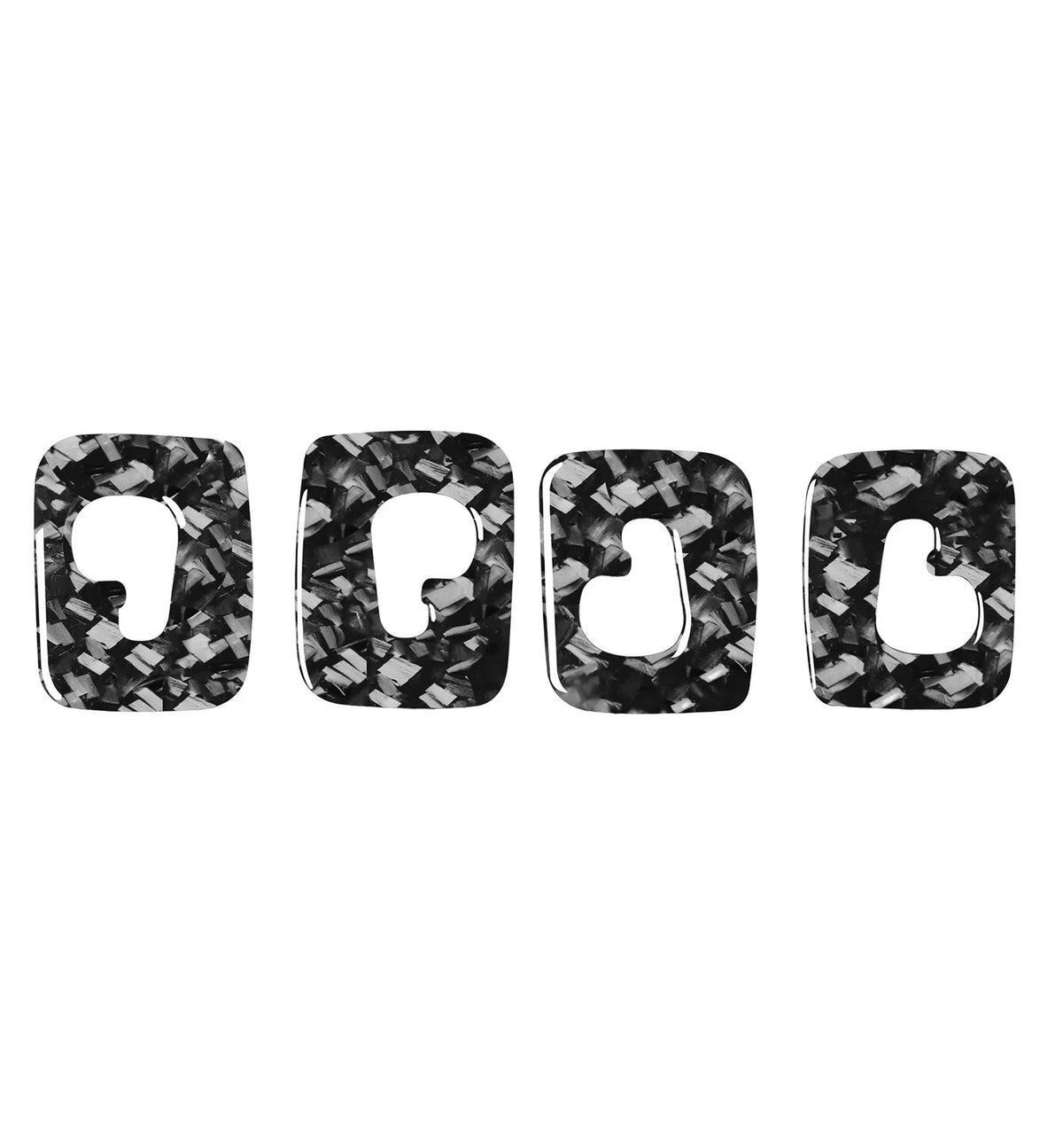 Interior Roof Top Hook Panel Cover Trim for Audi Q7 SQ7 (2016-2019) 4 x pcs