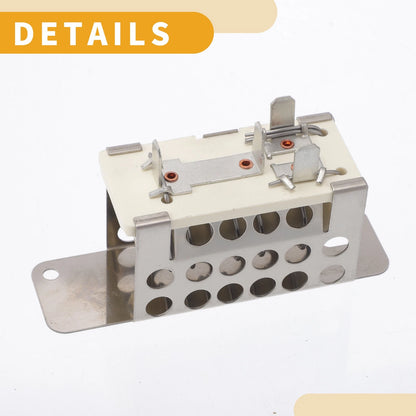 HVAC Blower Motor Resistor for Ford (95VB18591AB) - Plastic Metal