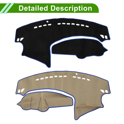 Dash Cover Mat for Mazda Axela BL 2009-2013 Sun Protector Black Blue