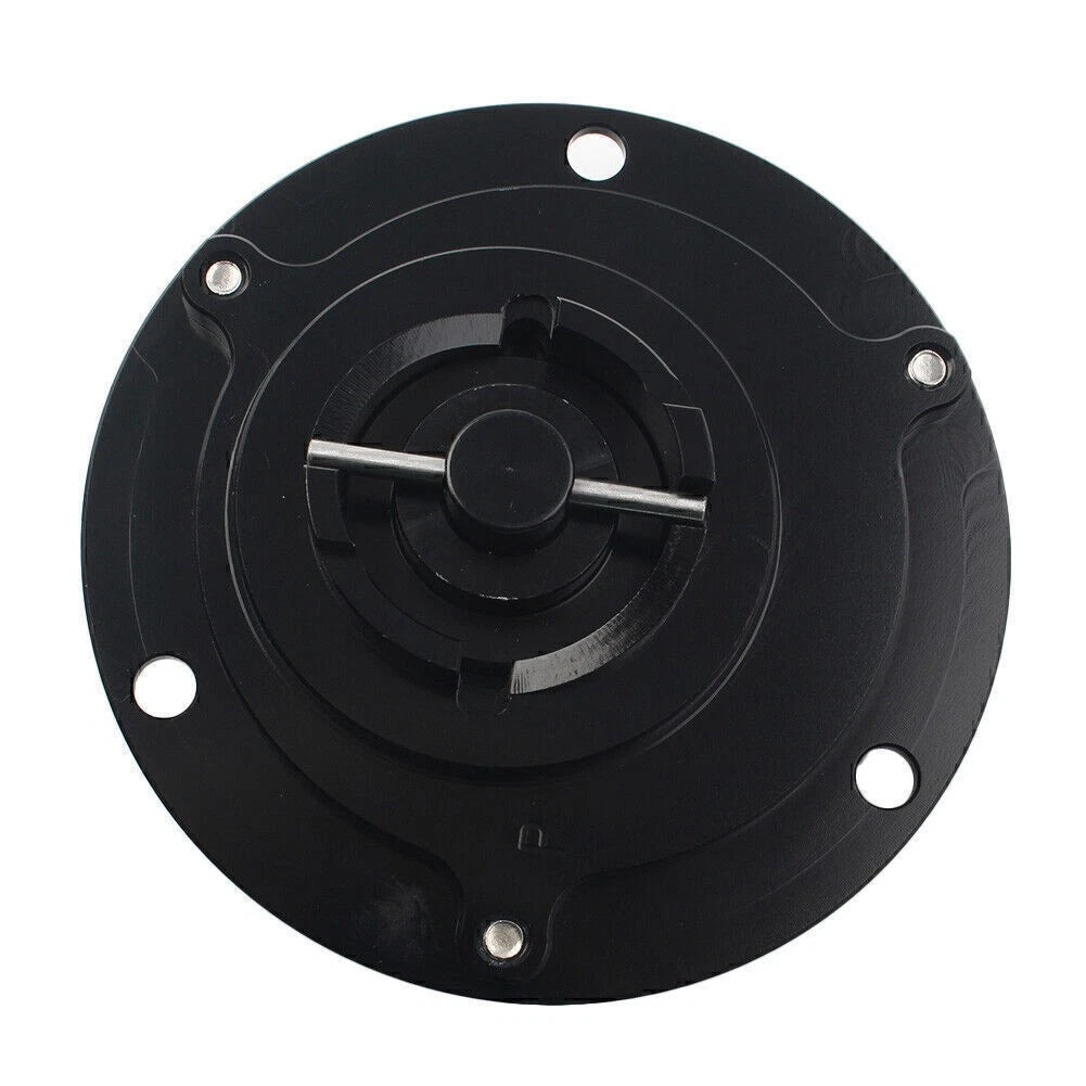 Fuel Gas Tank Cap Cover for Aprilia RS125 RS250 RSV1000 Tiger 800 1050 Black