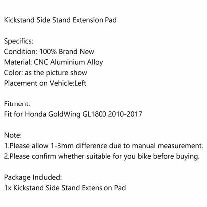 Side Stand Plate for Honda GoldWing GL1800 (2010-2017)