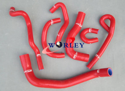 Blue Silicone Radiator Hose for Nissan Skyline R33 R34 GT-S GT-T (1995-2002)