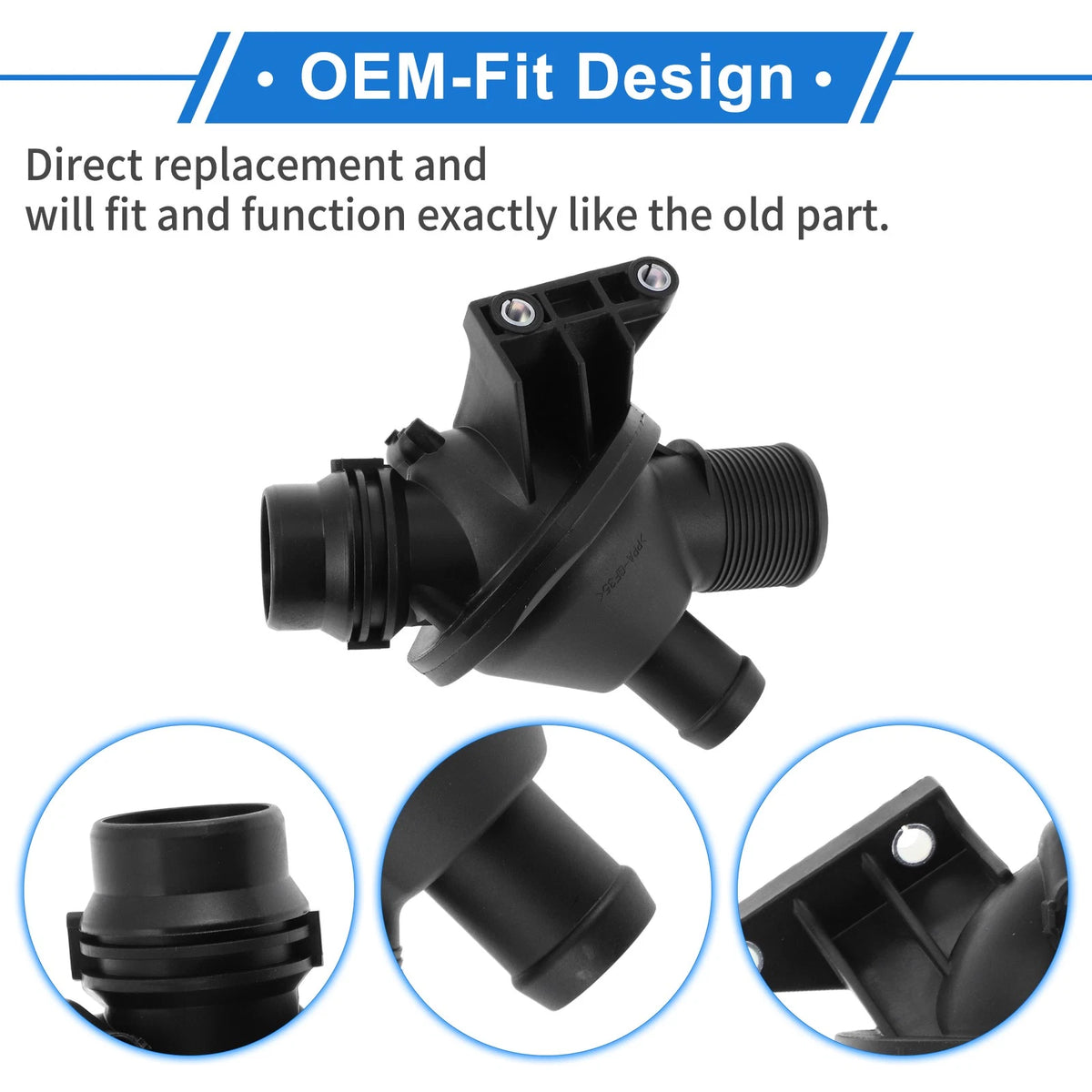 Engine Coolant Thermostat Housing Assembly for BMW 320i xDrive F30 (2013-2018)