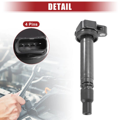4 Pcs Ignition Coils for Toyota Celica (2000-2005)
