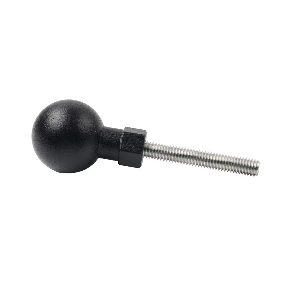 Universal Motorcycle Ball Head Base GPS Phone Holder Bracket for M6x50mm